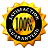 Satisfaction guaranteed stamp