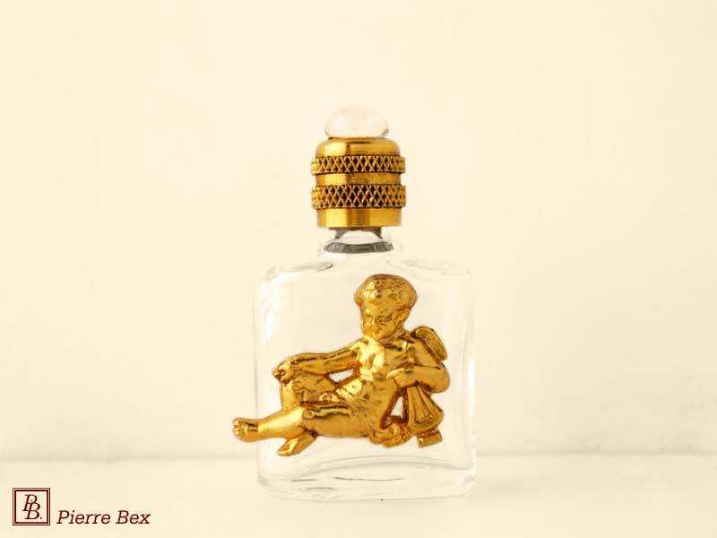 Pierre-Bex Art-Nouveau perfume bottle with cherub 44319-02