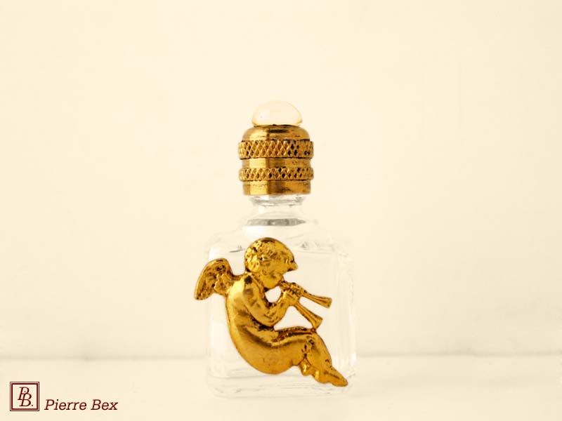 Pierre-Bex Art-Nouveau perfume bottle with cherub 44319-09