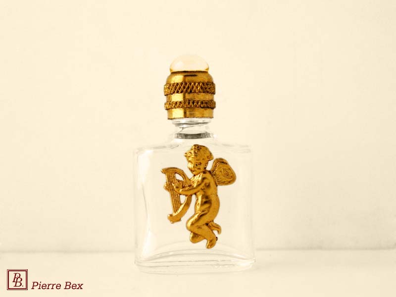 Pierre-Bex Art-Nouveau perfume bottle with cherub 44319-13