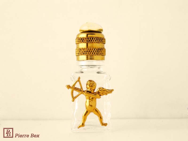 Pierre-Bex Art-Nouveau perfume bottle with cherub 44319-14