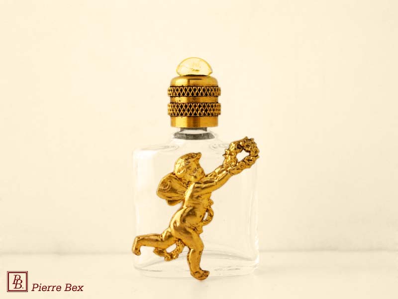 Pierre-Bex Art-Nouveau perfume bottle with cherub 44319-15