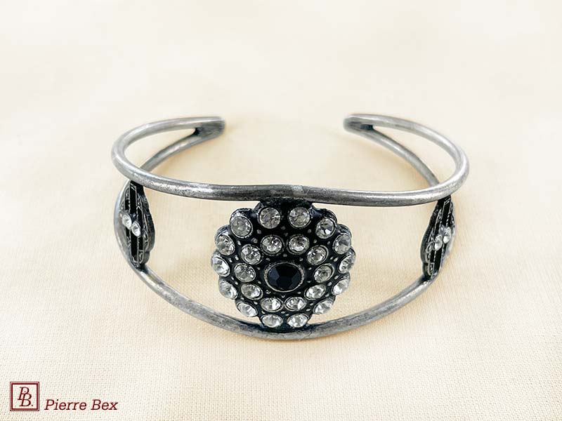 Pierre-Bex Art-Deco bracelet with rhinestones 45762-03