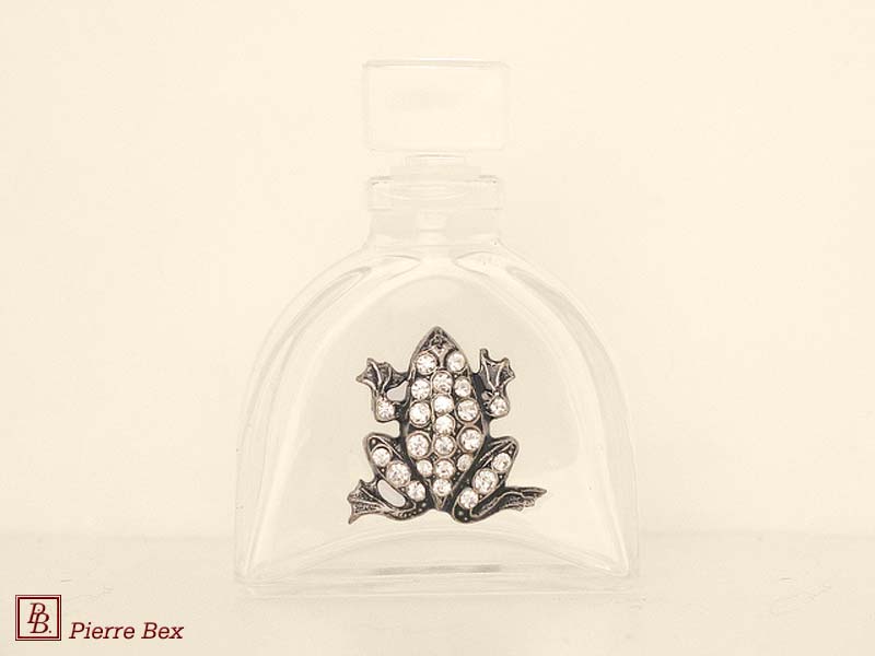 Pierre-Bex Art-Deco perfume bottle frog 46019-13