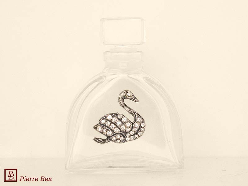 Pierre-Bex Art-Deco perfume bottle swan 46019-22