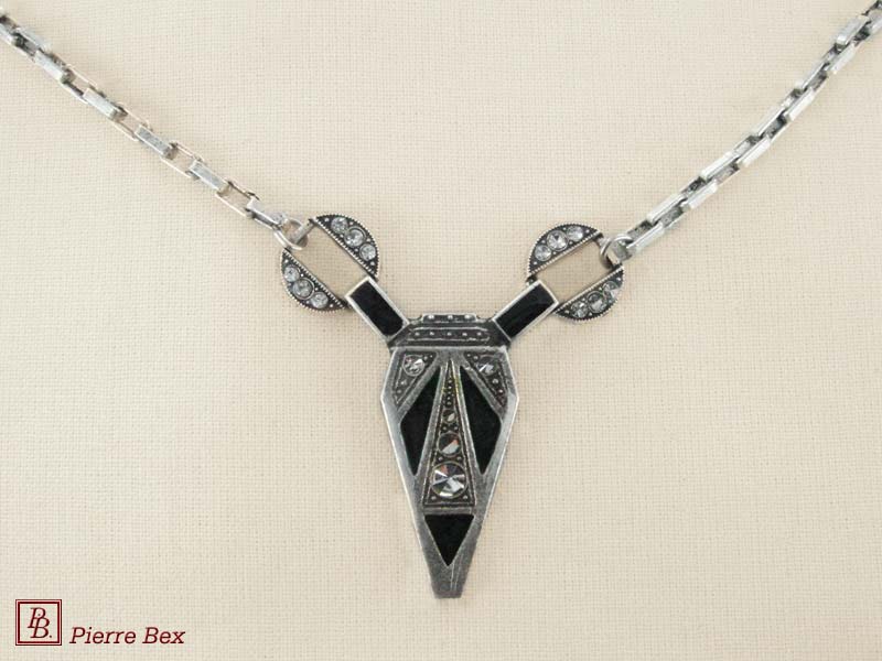 Pierre-Bex Art-Deco necklace 49634-05